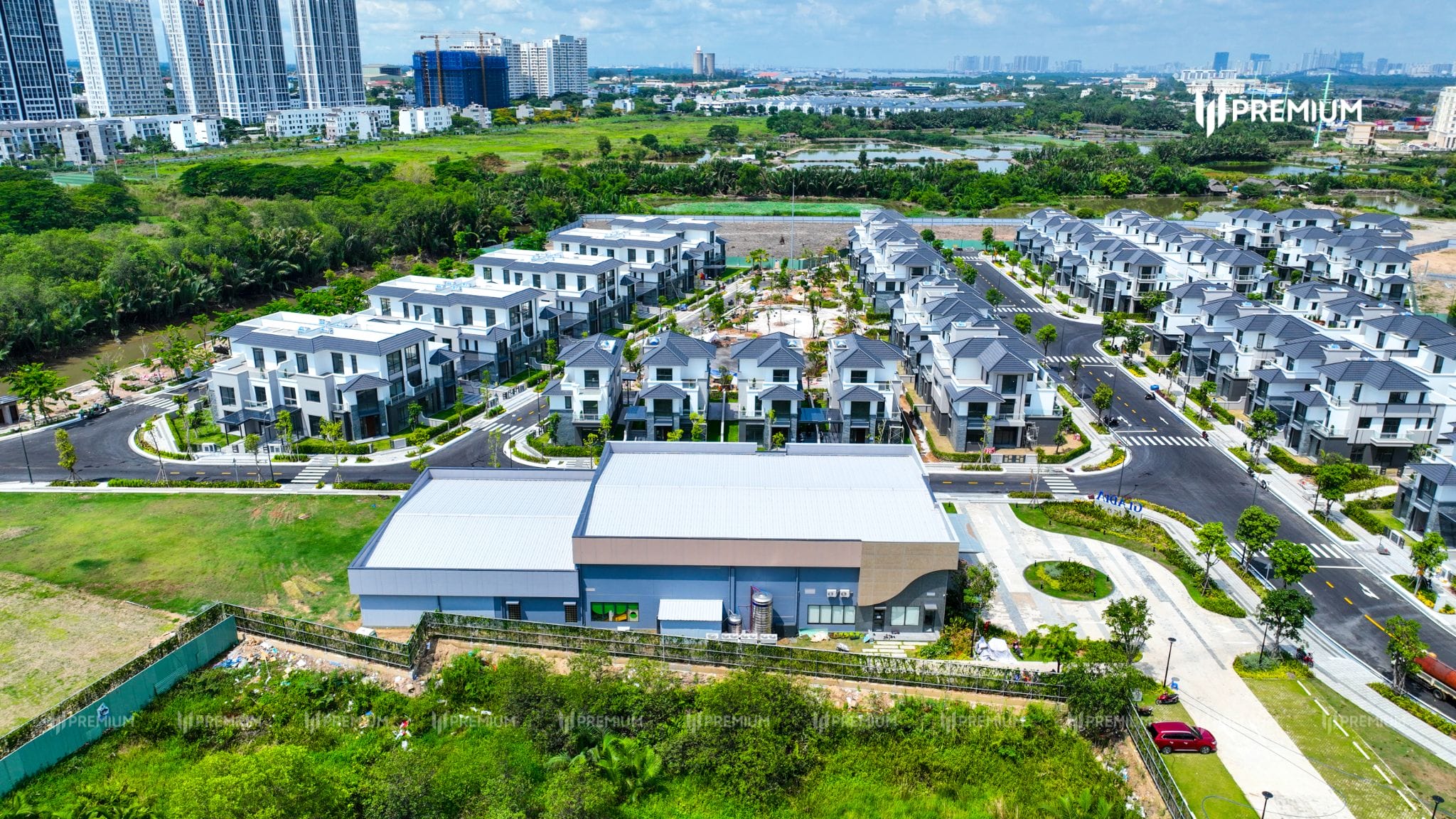 Tiến độ dự án nhà phố, biệt thự Gladia By The Waters Quận 2